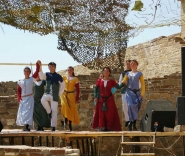 Средневековый концерт на фестивале Рыцарский замок